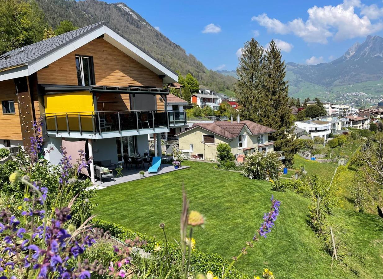 Ferienwohnung Seesicht Бруннен Экстерьер фото