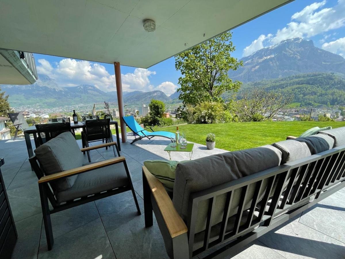 Ferienwohnung Seesicht Бруннен Экстерьер фото